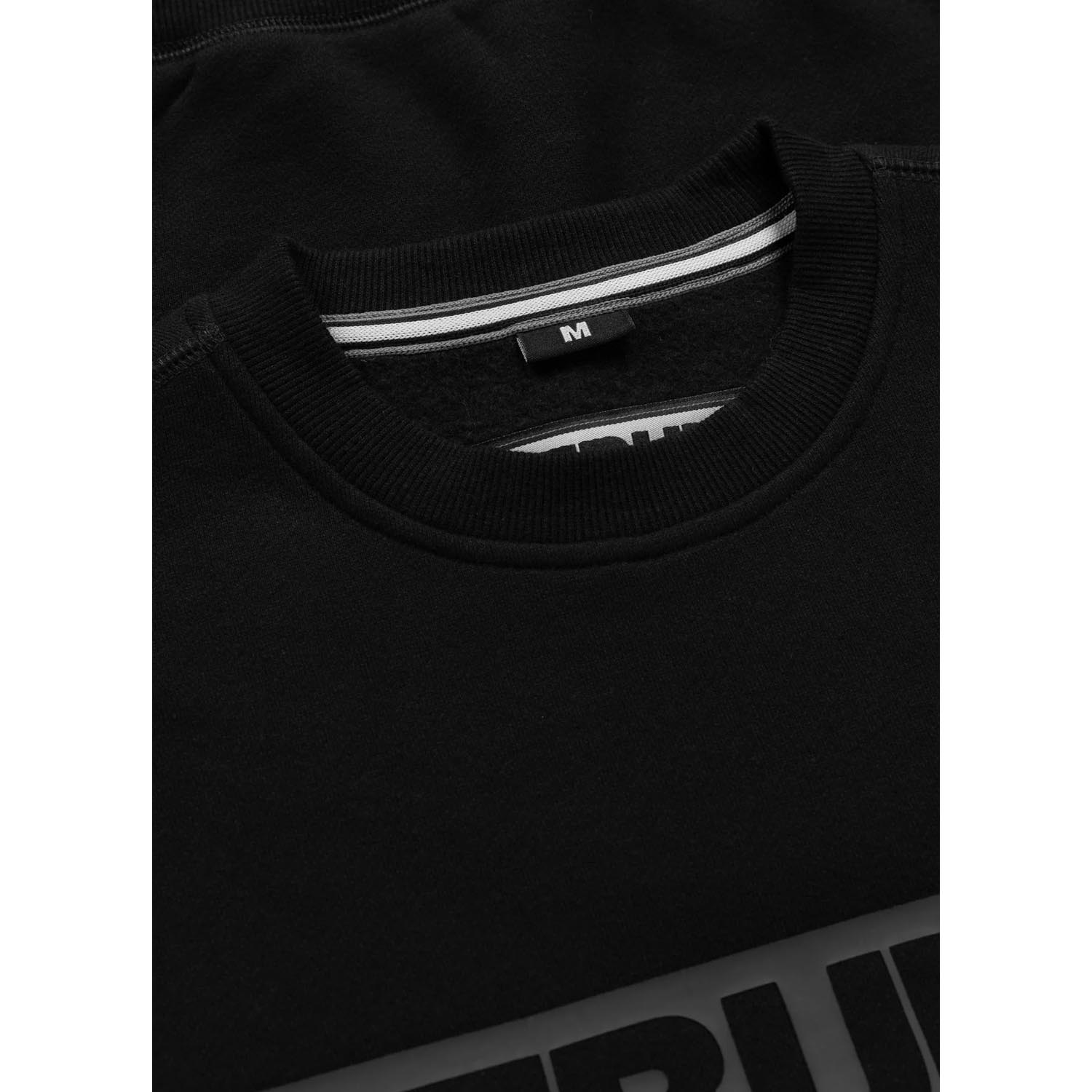 Pit Bull West Coast Crewneck, Hilltop, black, M