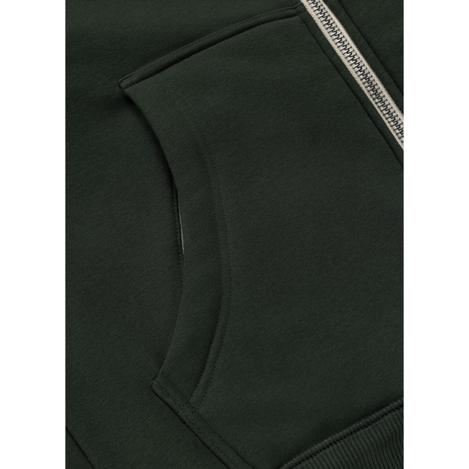 Pit Bull West Coast Zip Hoody, Ruffin Detroit, green, S