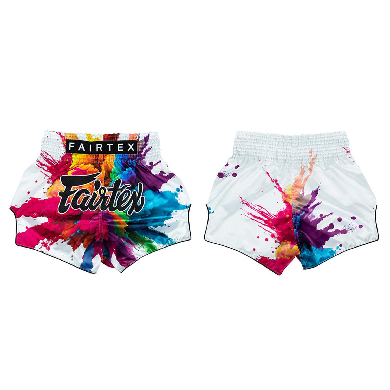 Fairtex Muay Thai Shorts, BS1939, Funky Soul, white, XXL