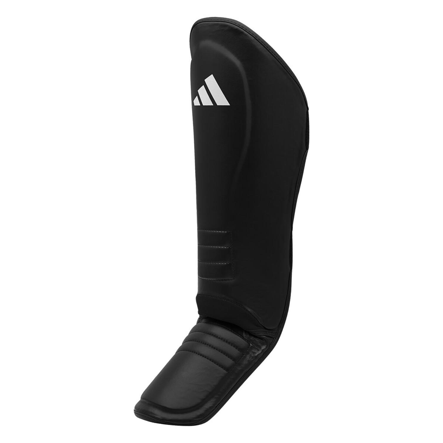 adidas Shin Guard, Thai, black-white, XL