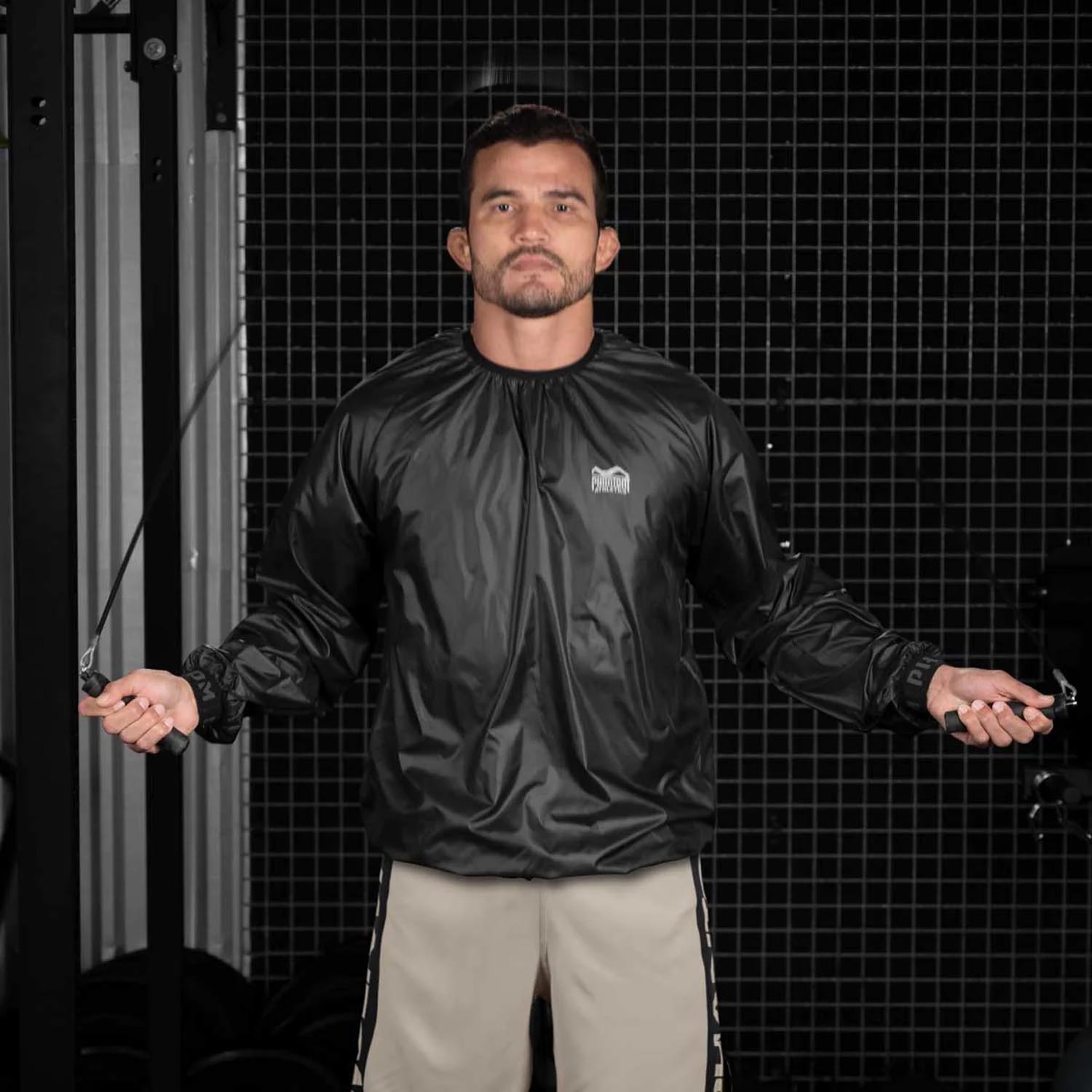 Phantom Athletics Schwitzjacke, Nomax, schwarz, XXL