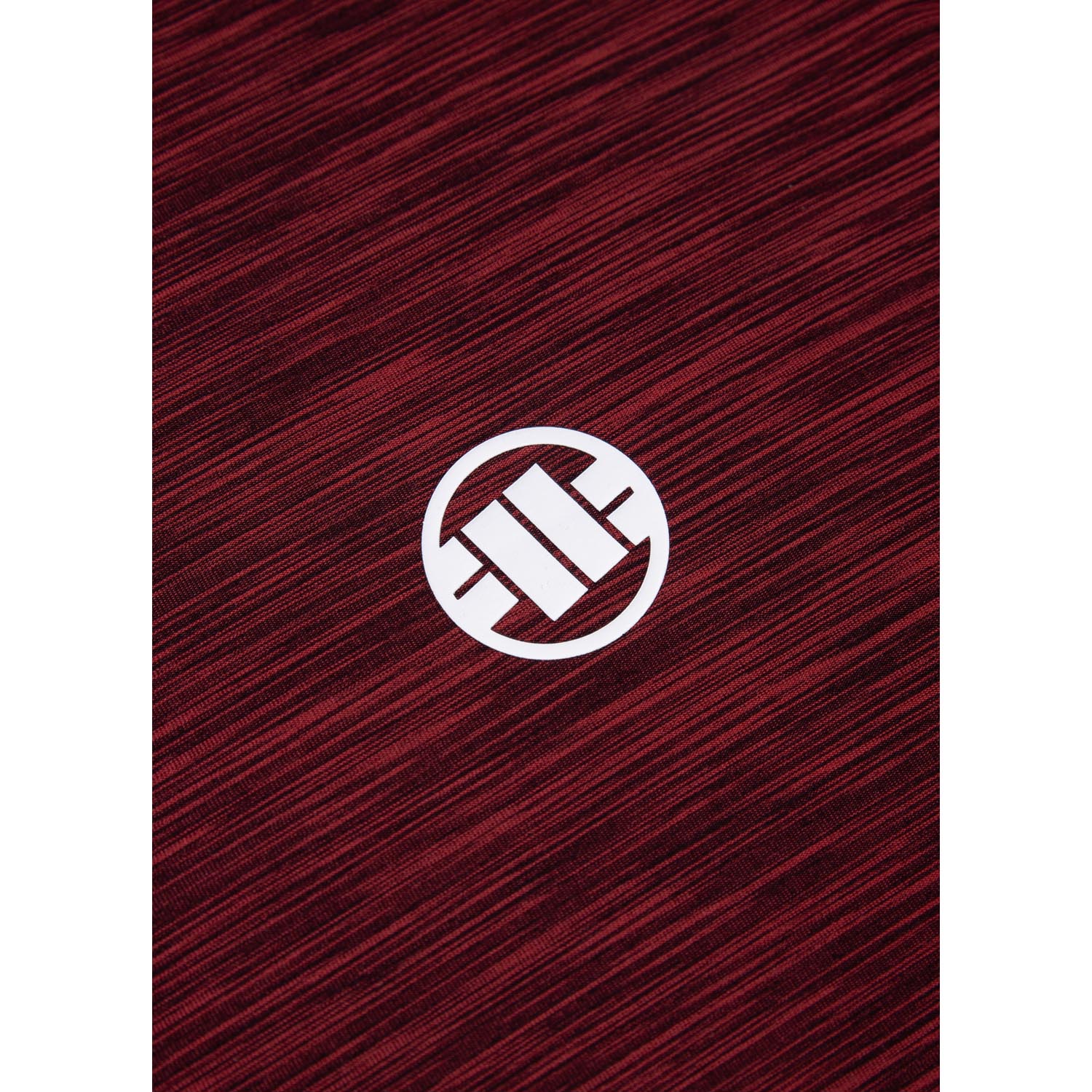 Pit Bull West Coast T-Shirt, Small Logo, Casual Sport, wine red, XXXL