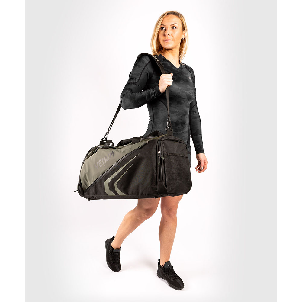 VENUM Rashguard, L/S, Damen, Defender, schwarz-matt, XS