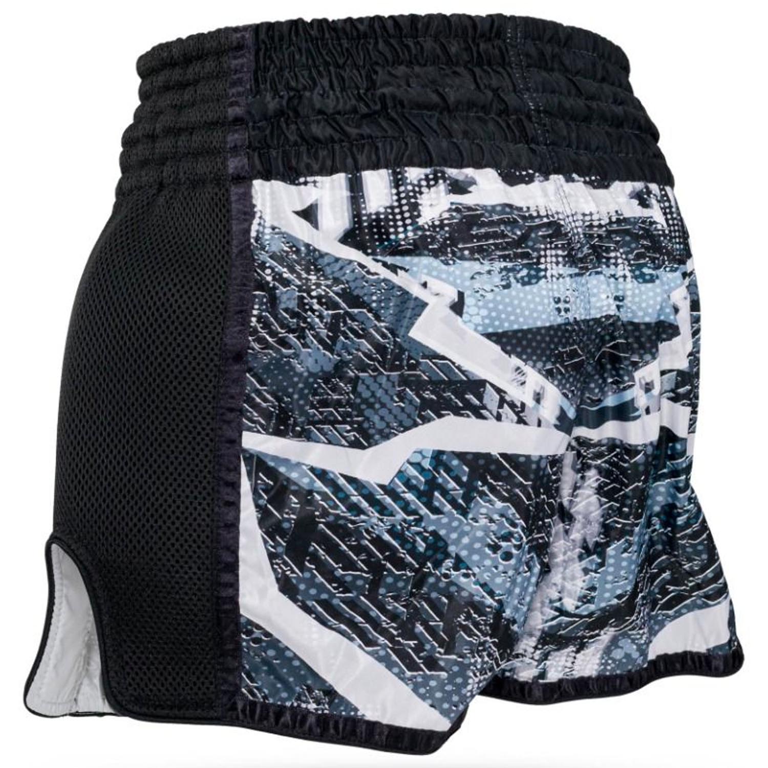 Booster Muay Thai Shorts, Alien, schwarz-grau, S