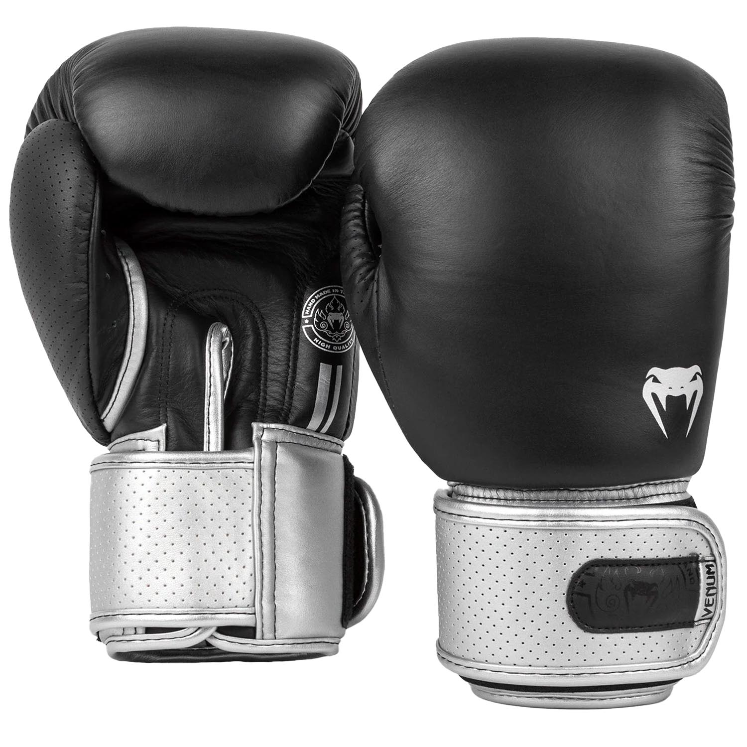 VENUM Boxhandschuhe, Power 2.0, schwarz-silber, 16 Oz