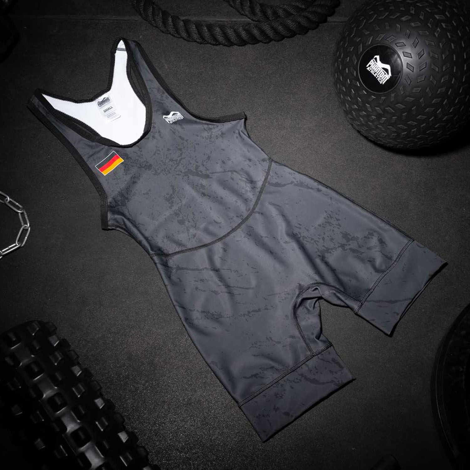 Phantom Athletics Wrestling Jersey, Evo Germany, grey, L