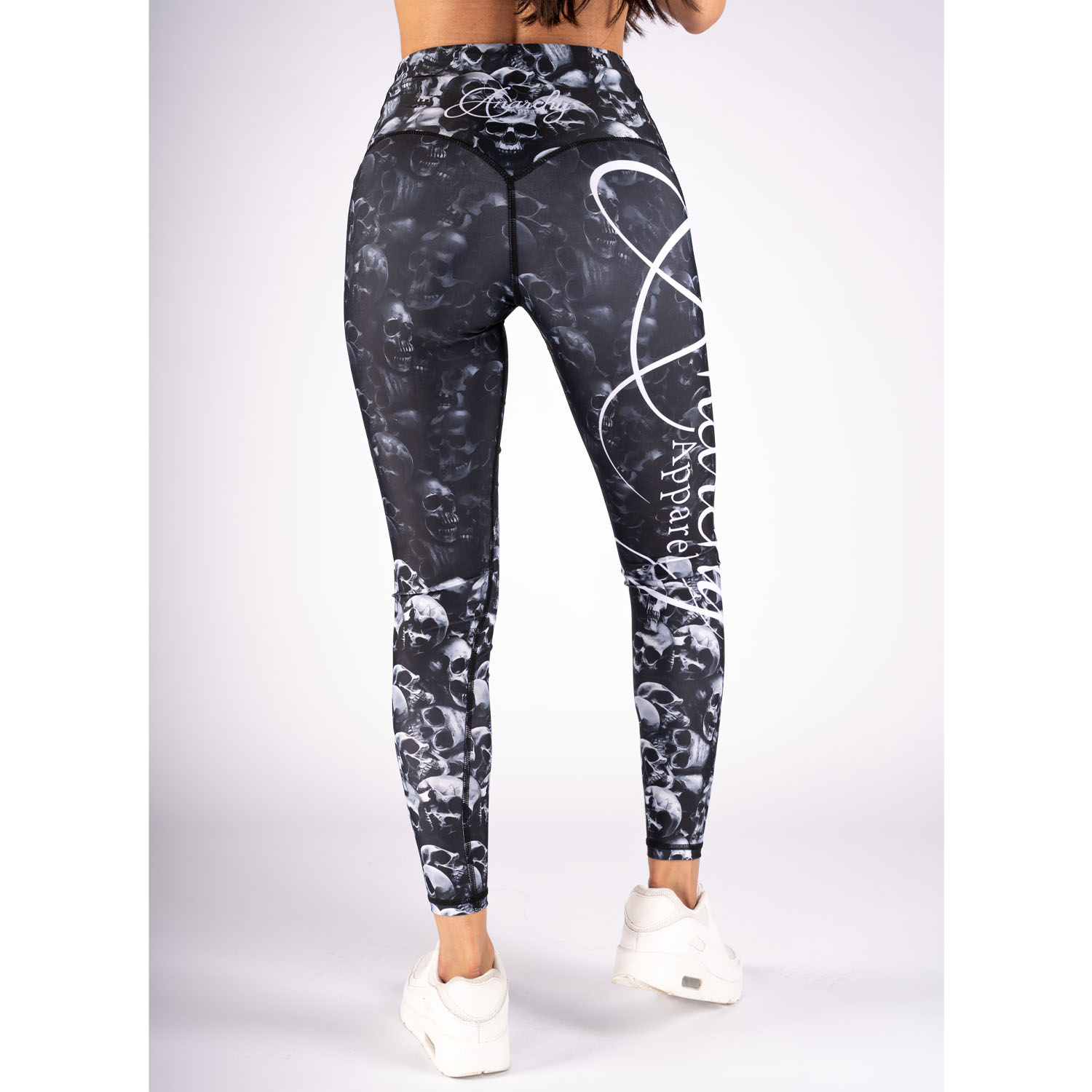 Anarchy Apparel Leggings, Catacomb, schwarz, L