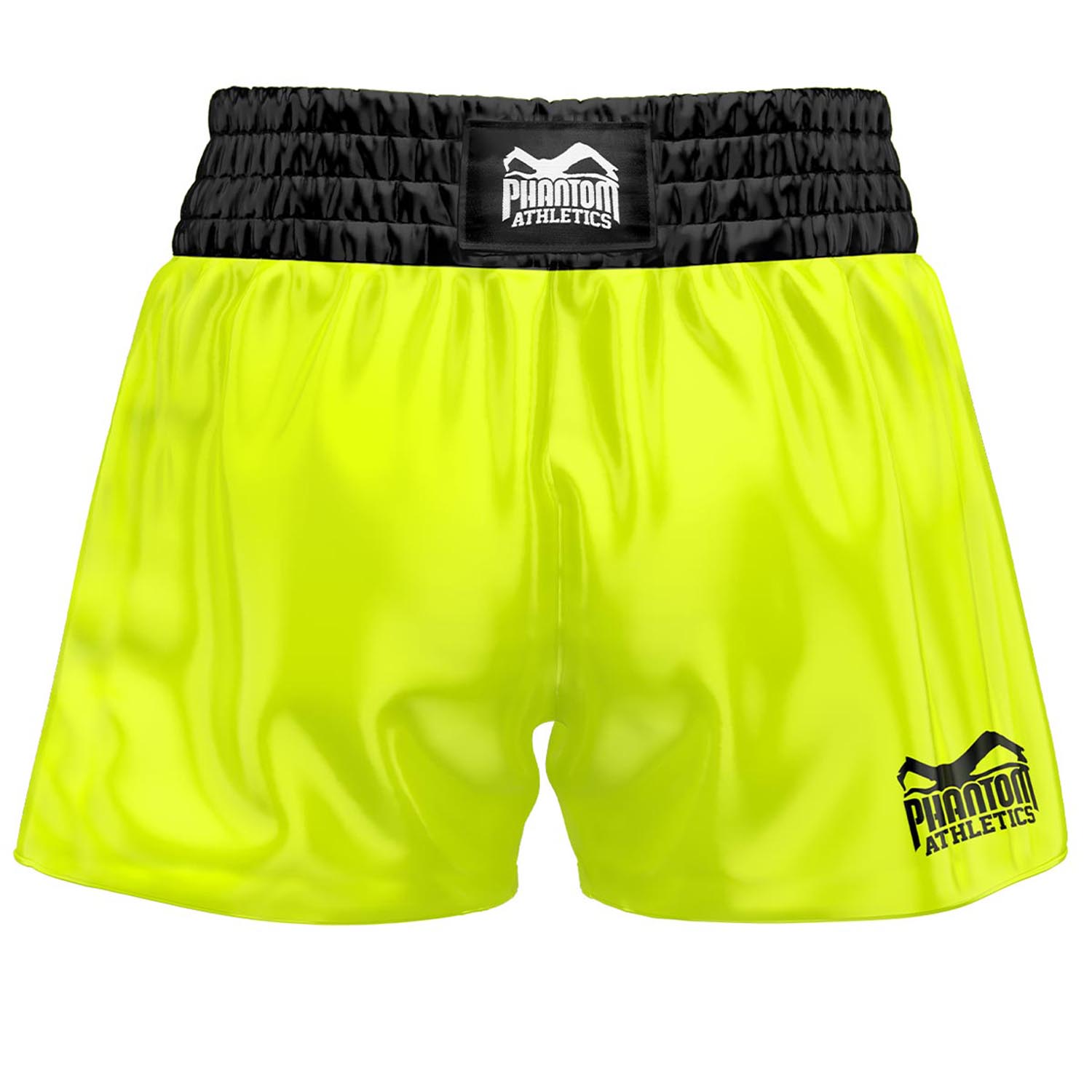 Phantom Athletics Muay Thai Shorts, Team, neongelb, XXL