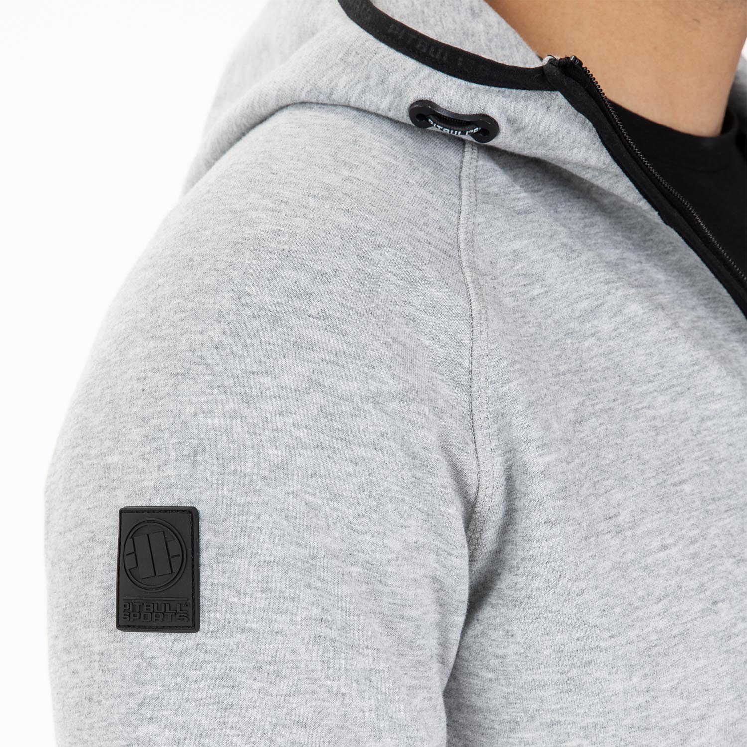 Pit Bull West Coast Zip Hoody, Harris, grau, XXL