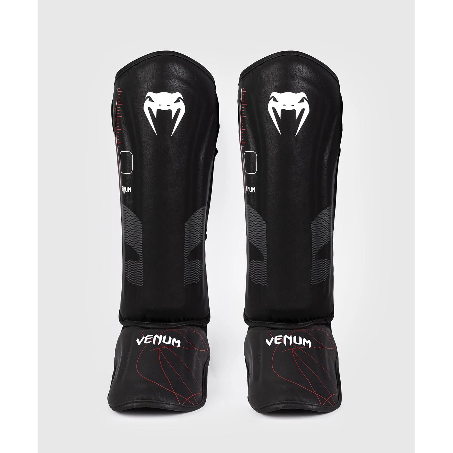 VENUM Shinguards, Tactical XT, black-red, XL
