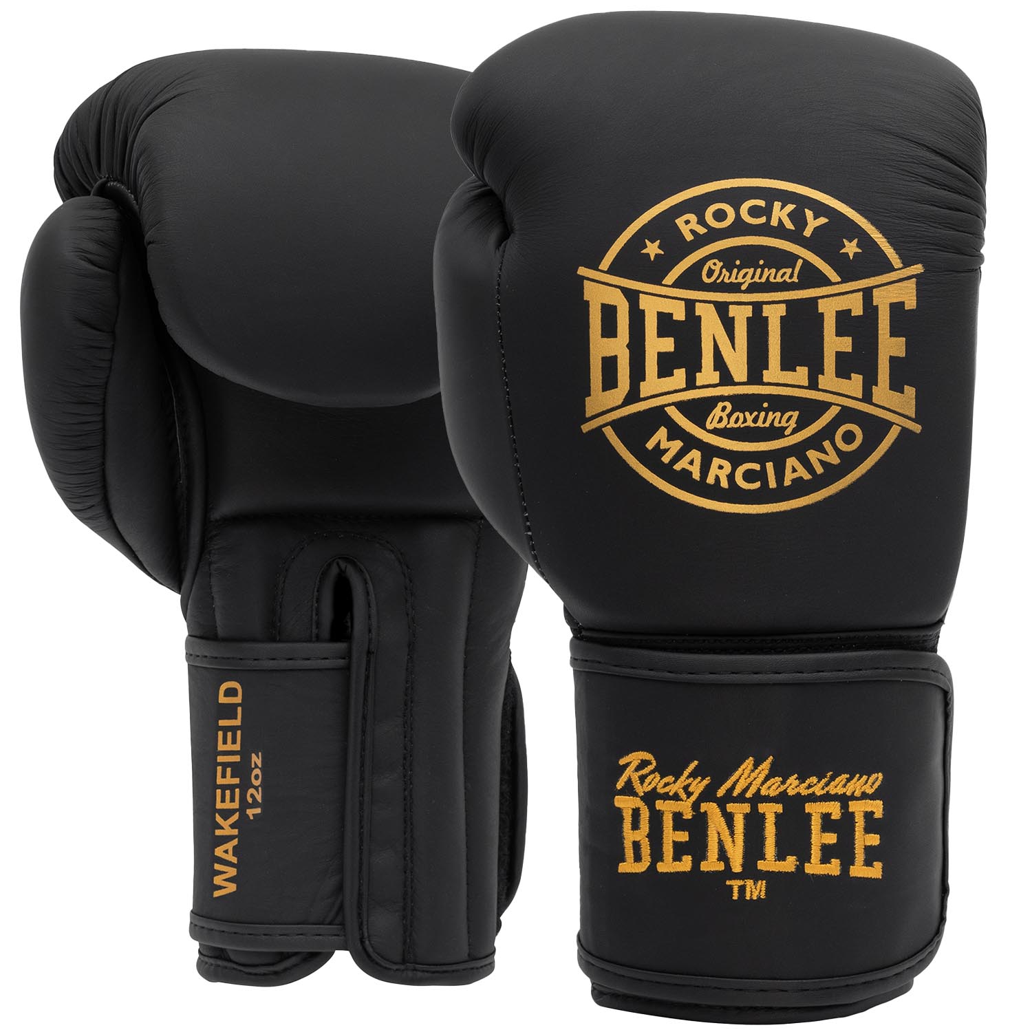 BENLEE Boxhandschuhe, Wakefield, schwarz, 14 Oz