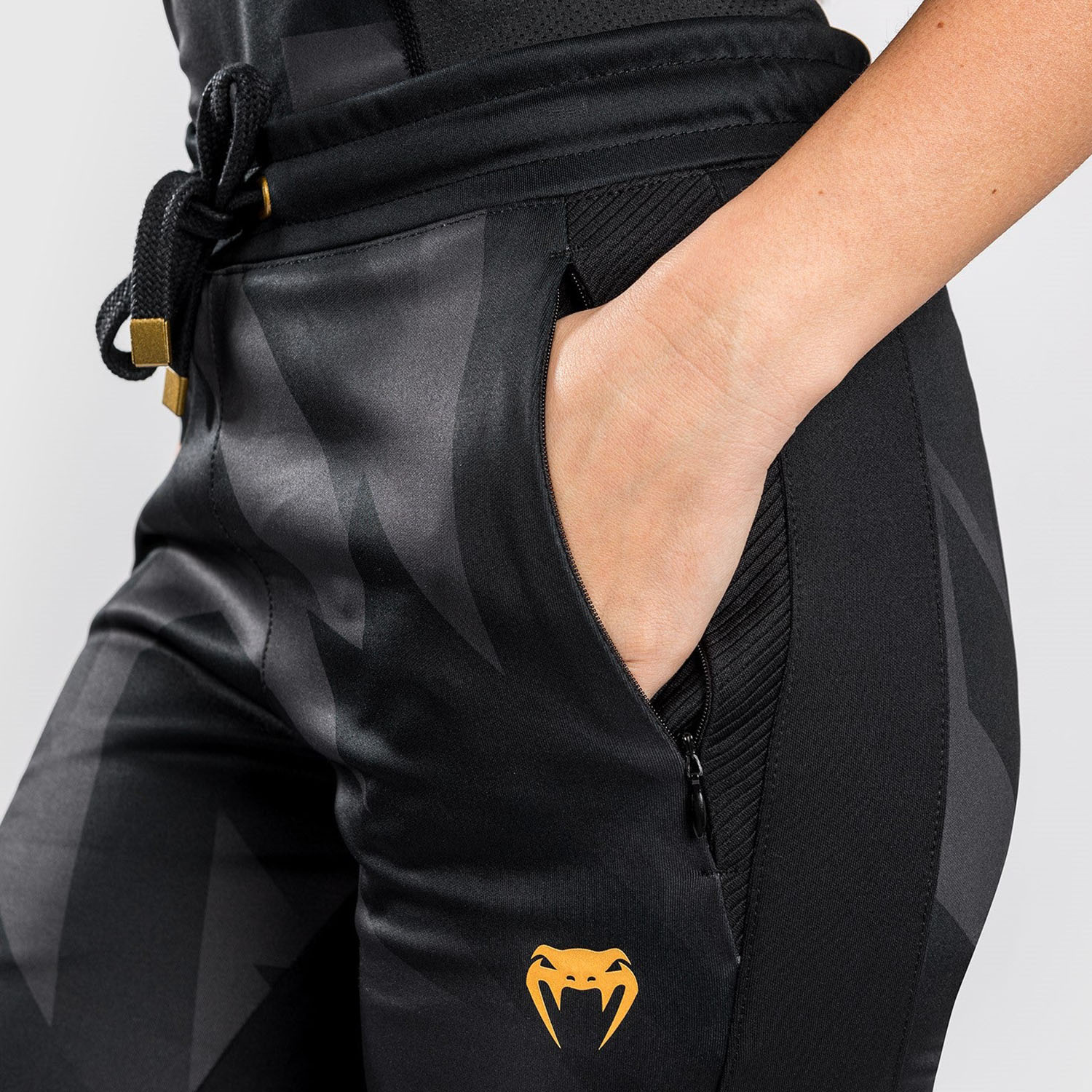 VENUM Jogging Pants, Women, Razor, black-gold, S