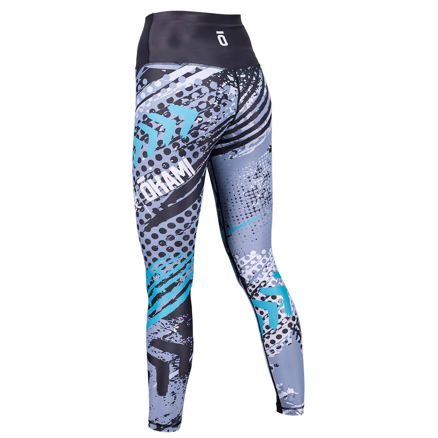 OKAMI Leggings, Damen, Dark Shadow, L