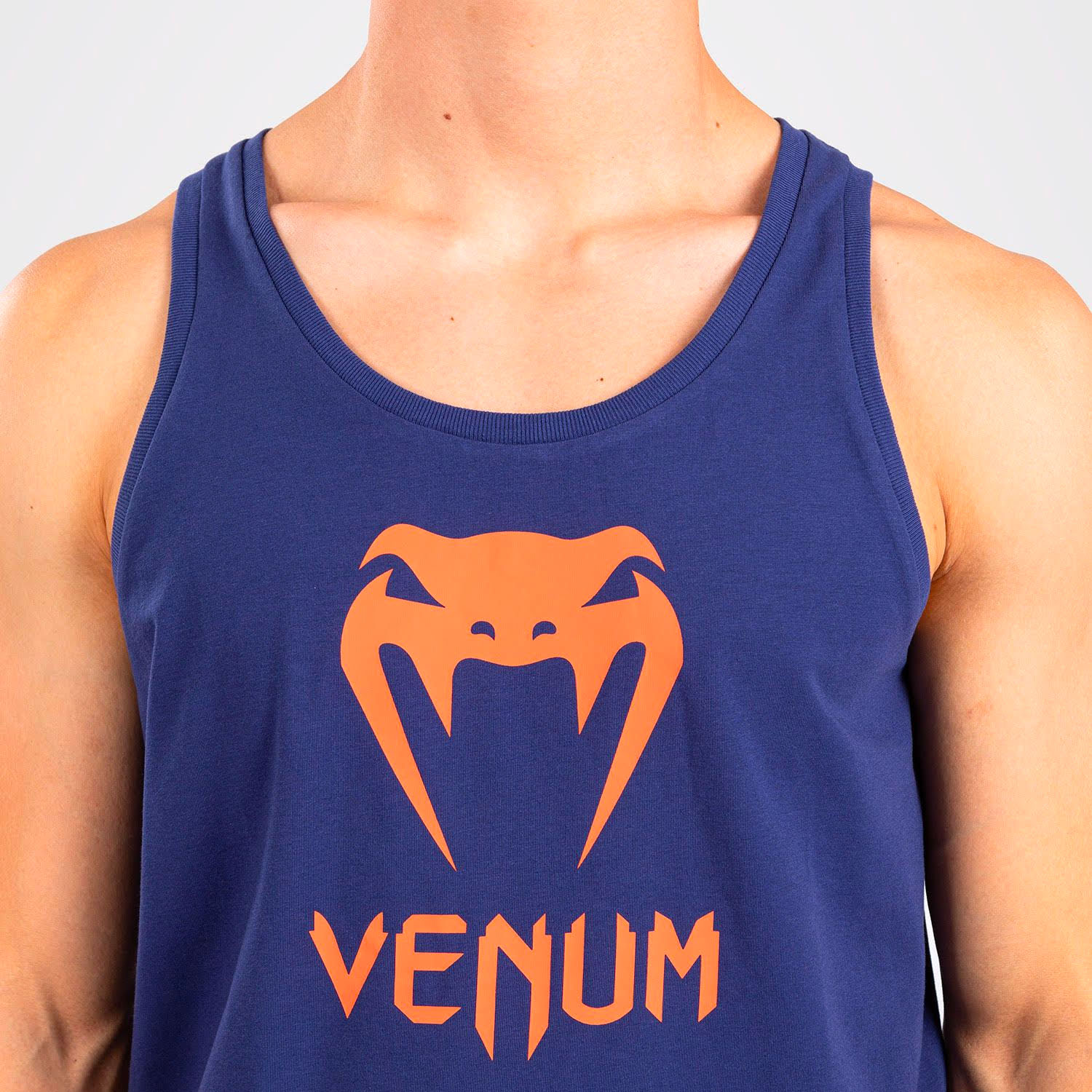 VENUM Tank Top, Classic, navy-orange, S