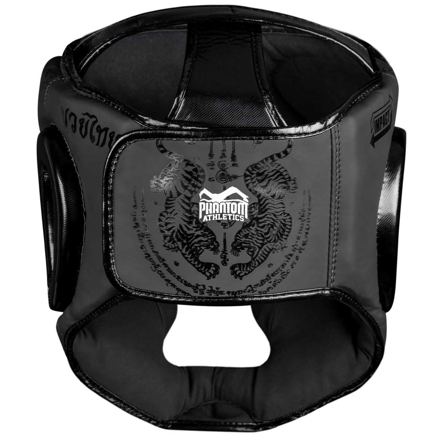 Phantom Athletics Kopfschutz, Muay Thai, schwarz