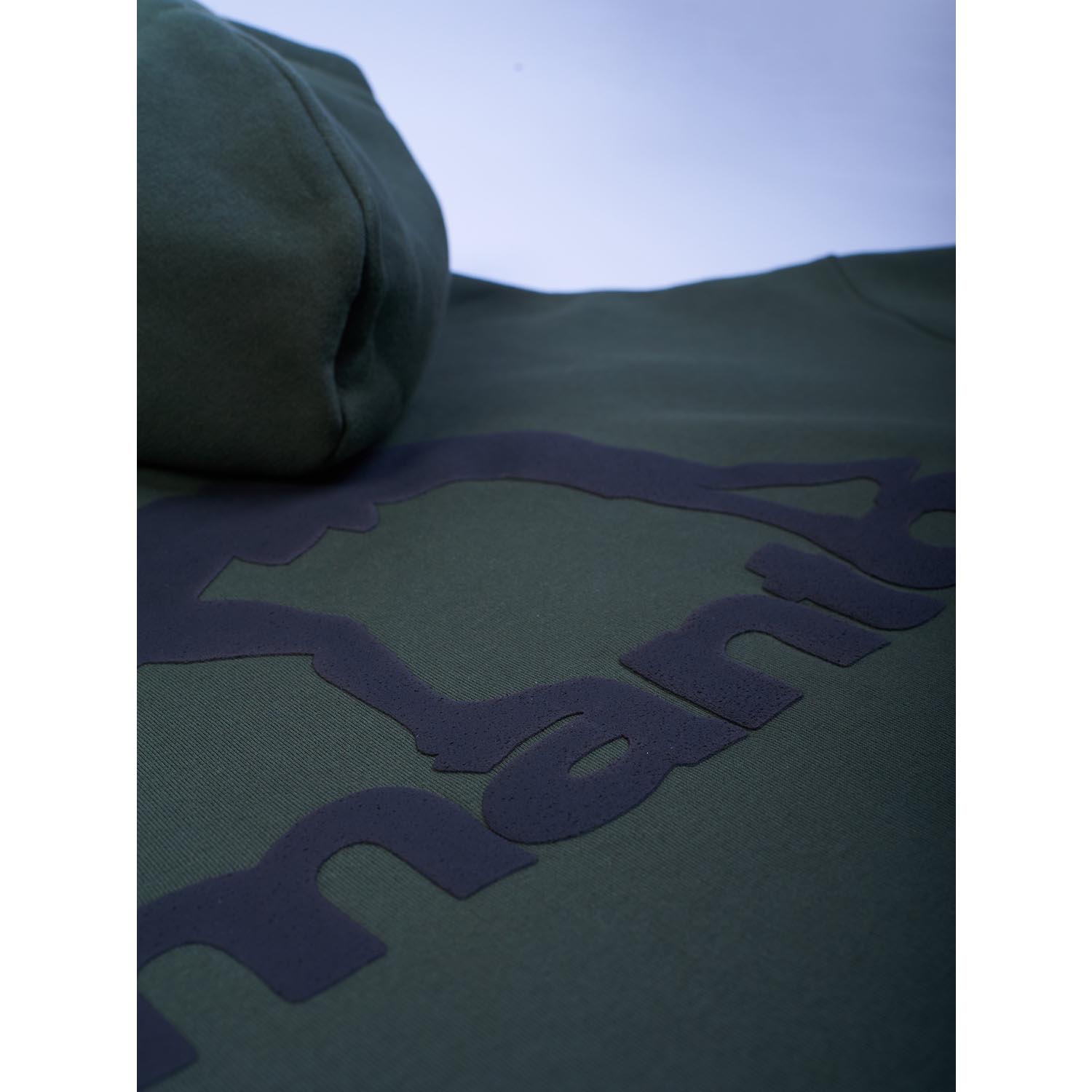 MANTO Hoody, Label, Oversize, khaki, XXL