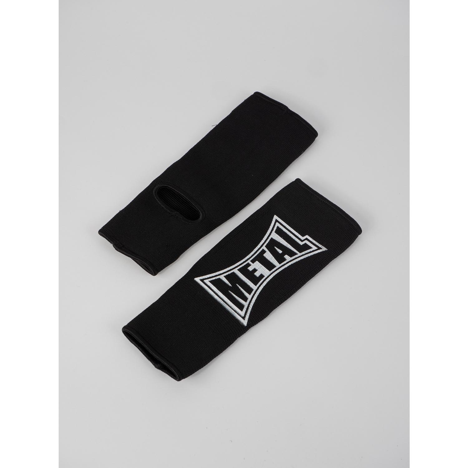 Metal Boxe Ankle Guards, Kids, black