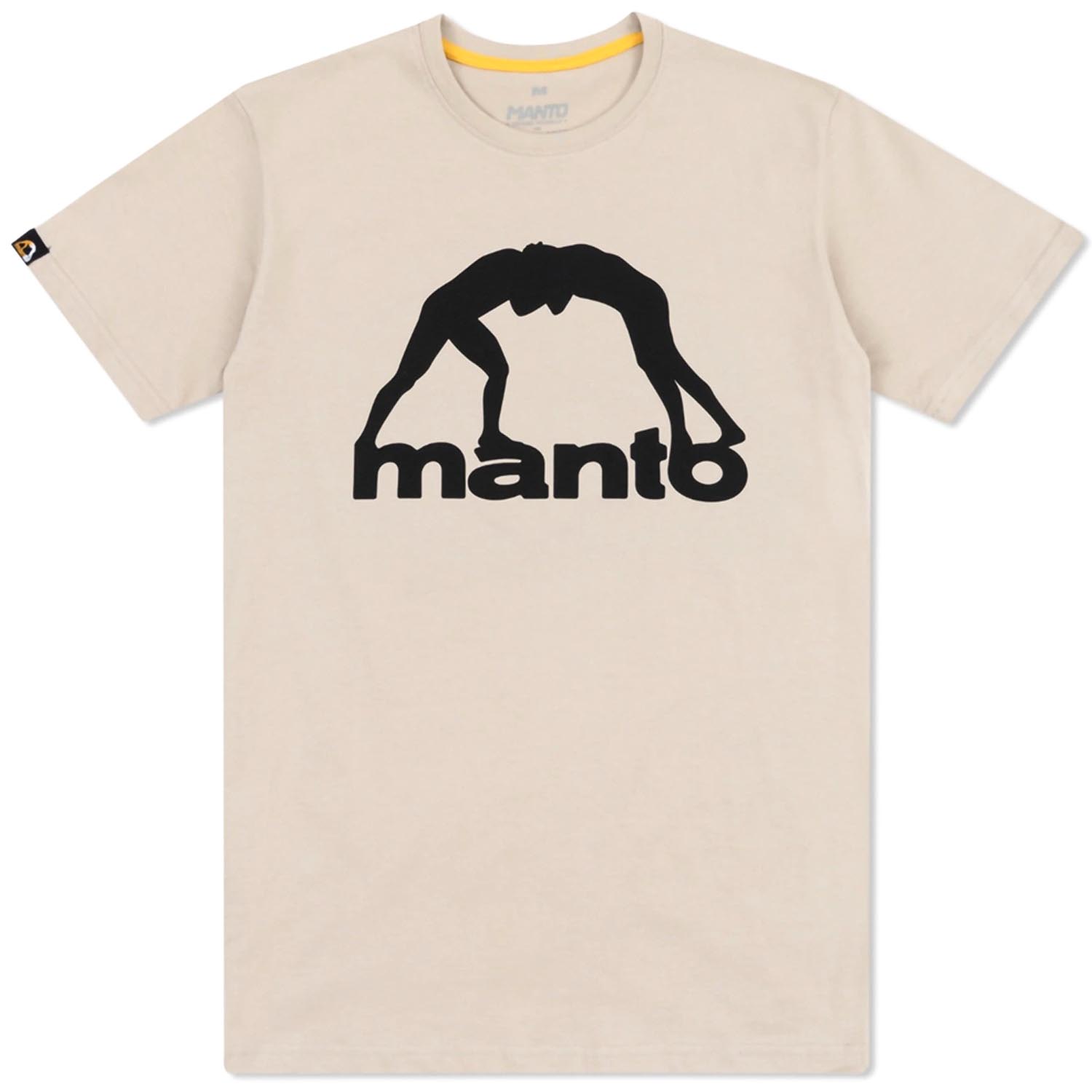 MANTO T-Shirt, Vibe 25, beige-black