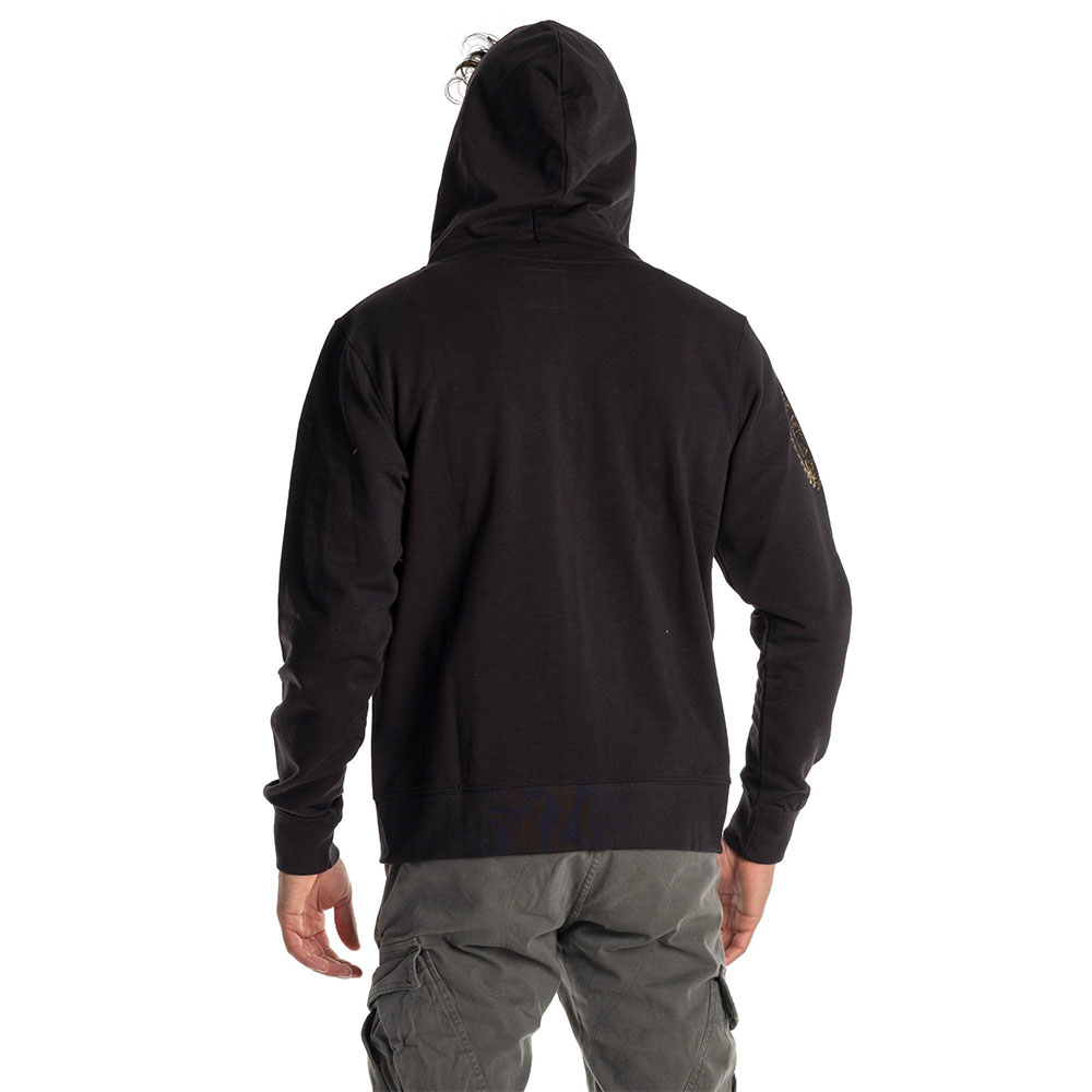 LEONE Zip Hoody, gold-black, L