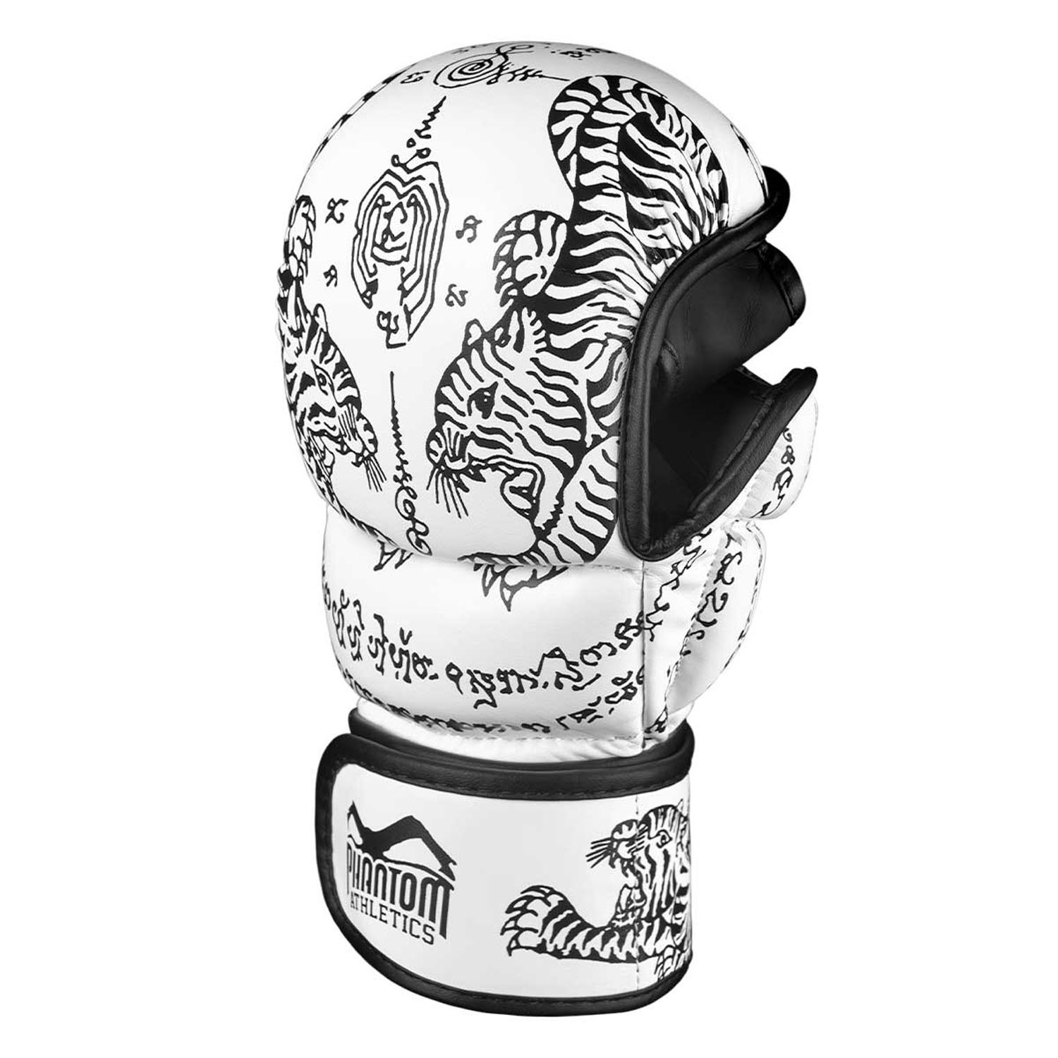 Phantom Athletics MMA Sparring Gloves, Muay Thai, white, S/M