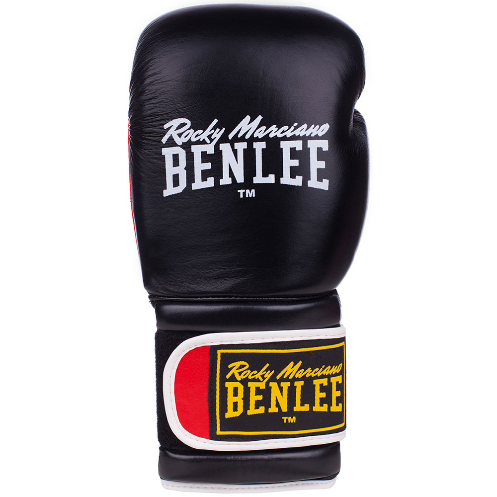 BENLEE Boxhandschuhe, Sugar Deluxe, schwarz-rot, 14 Oz