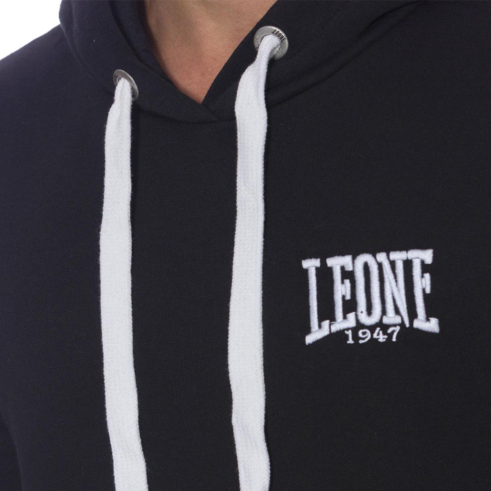 LEONE Hoody, Embro, black, S