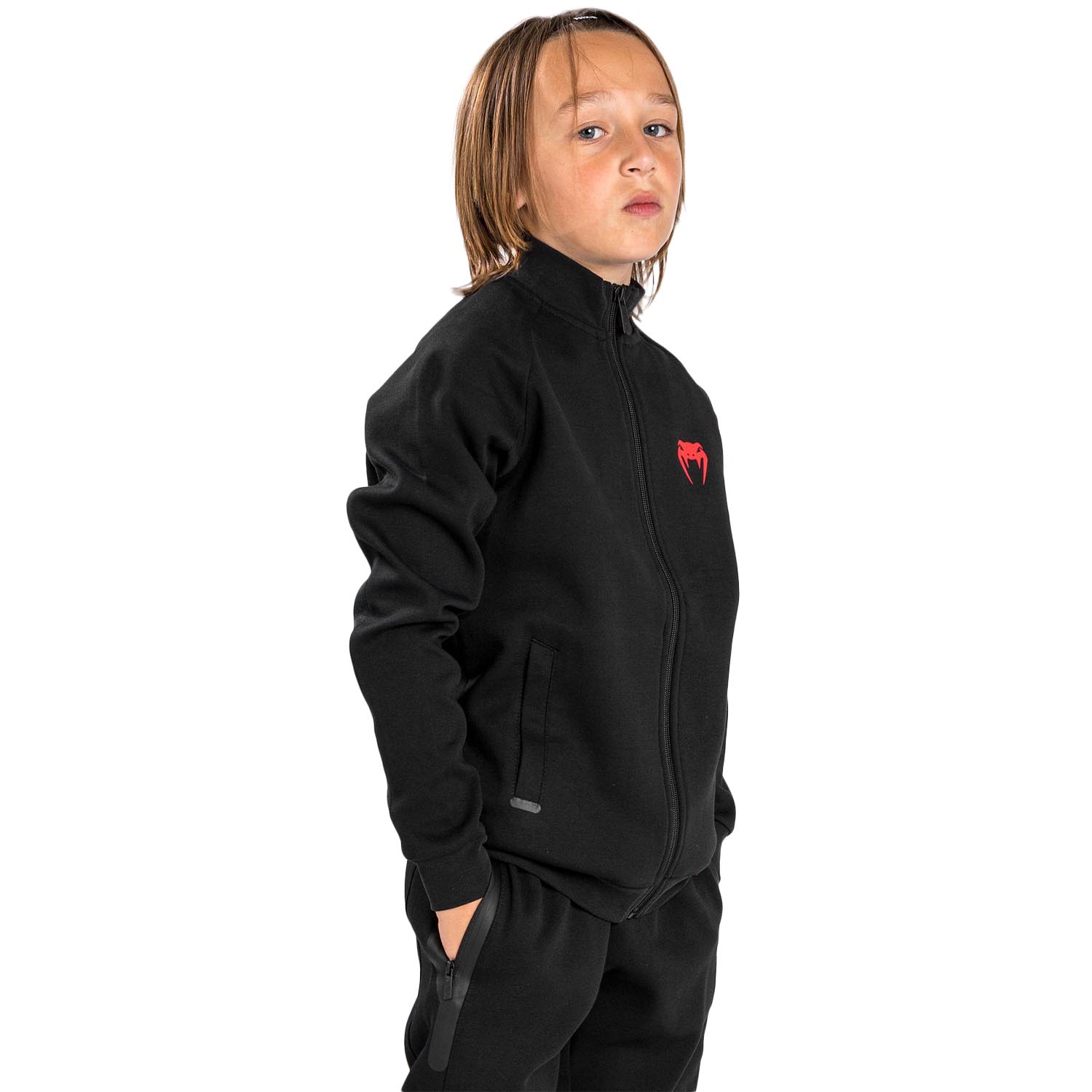 VENUM Training Jacket, Kids, Okinawa 3.0, black-red, 10 J