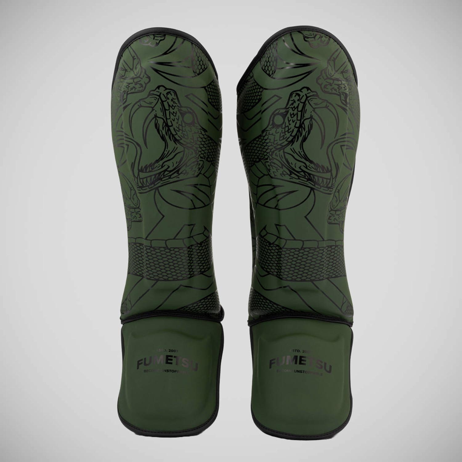 Fumetsu Shin Guard, Anaconda, khaki-black, S/M