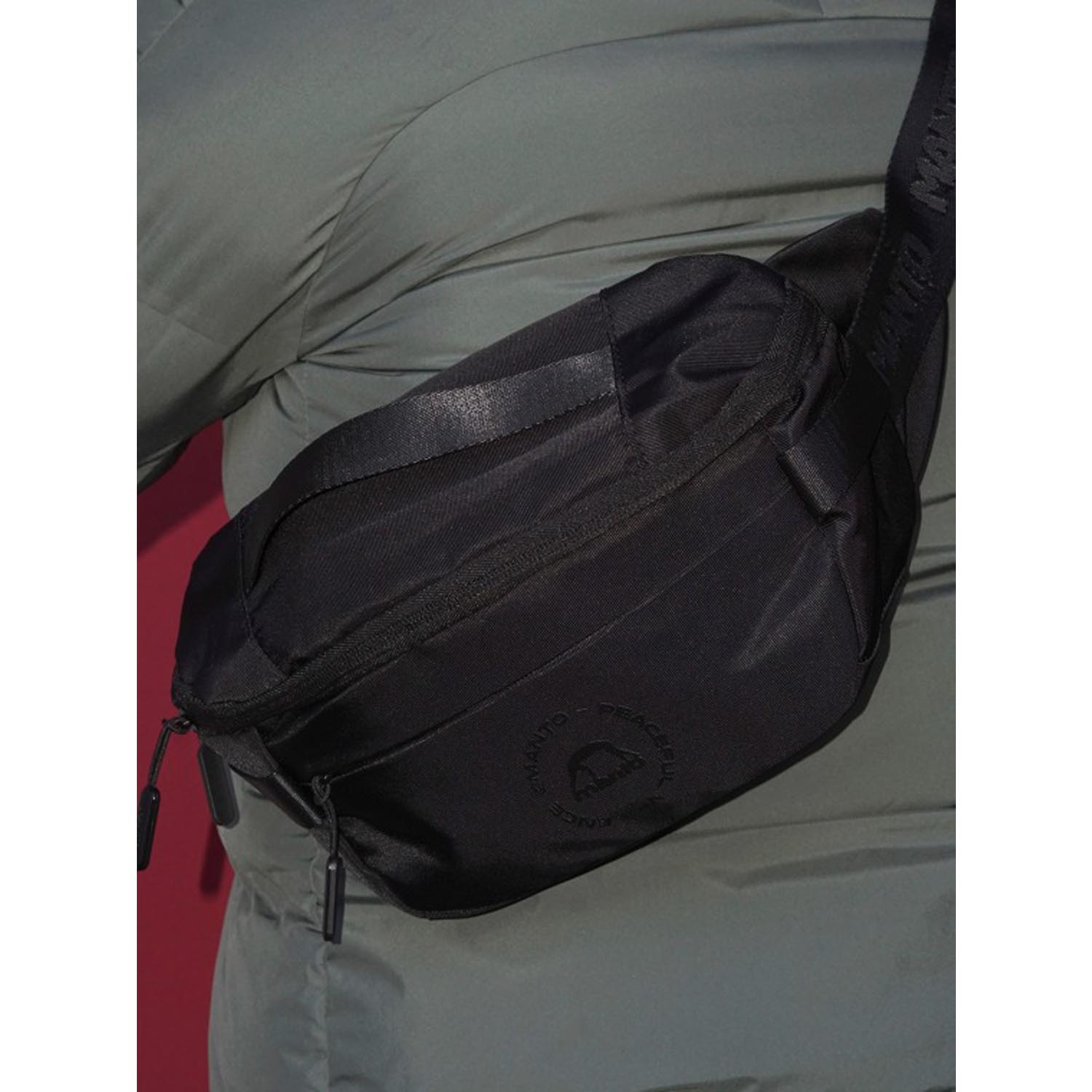 MANTO Waist bag, Circle, black