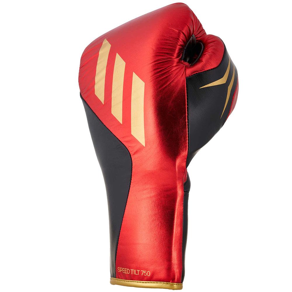 adidas Boxhandschuhe, Speed Tilt 750 PRO, rot-gold
