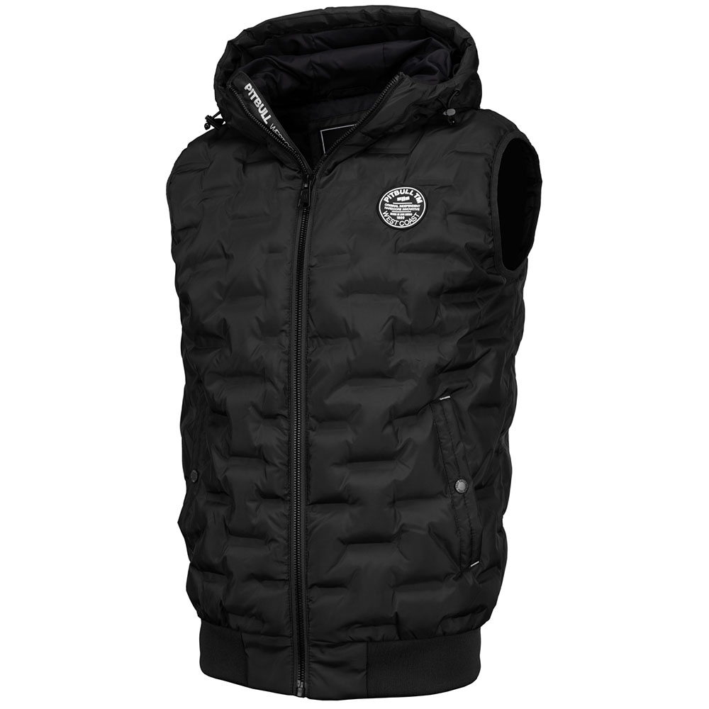 Pit Bull West Coast Vest, Carver, black, XXXL