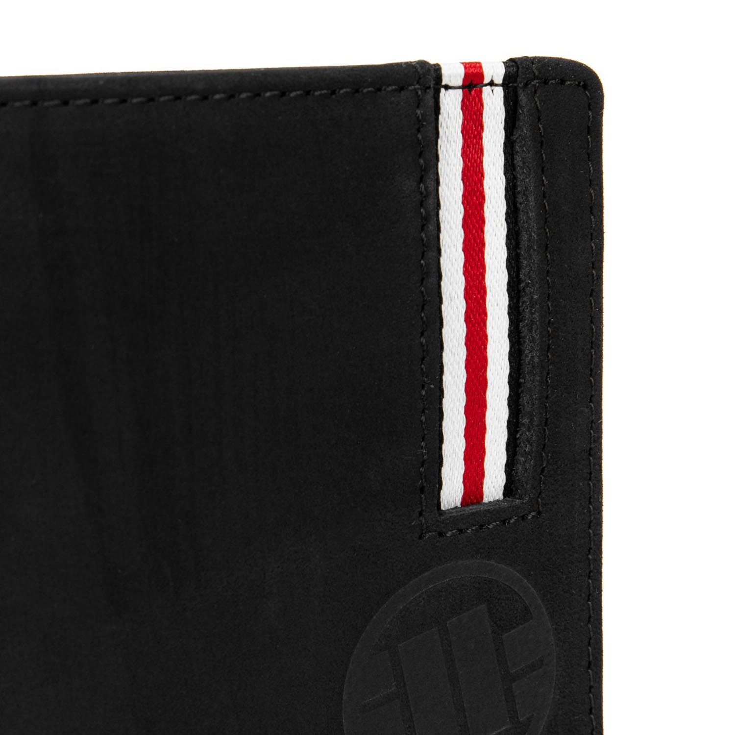 Pit Bull West Coast Portemonnaie, Lin Wood 2, Leder, schwarz
