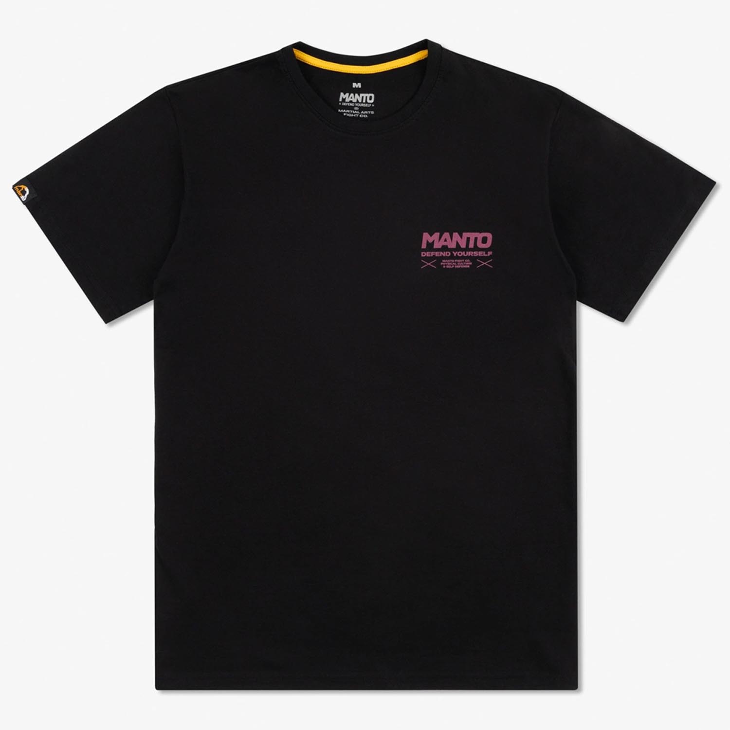MANTO T-Shirt, Kicker, black-pink, XXL