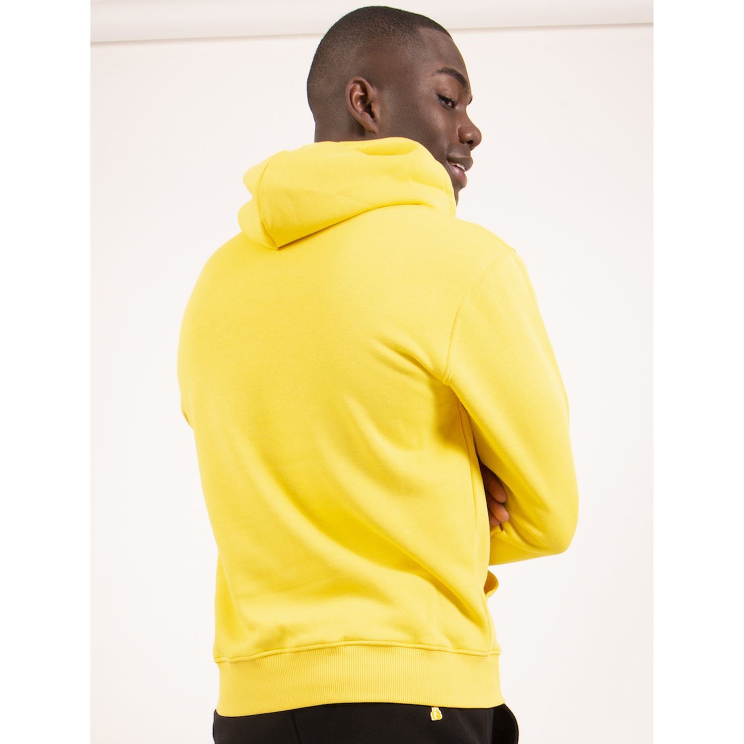 KRONK Hoody, Gloves Applique, gelb, M