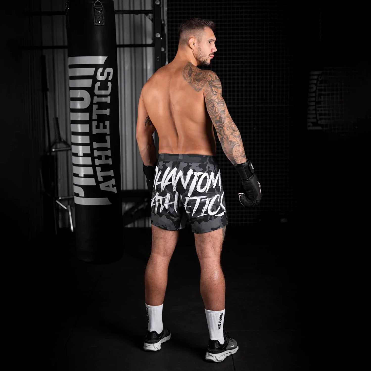 Phantom Athletics MMA Fight Shorts, Flex S, Boxed, M