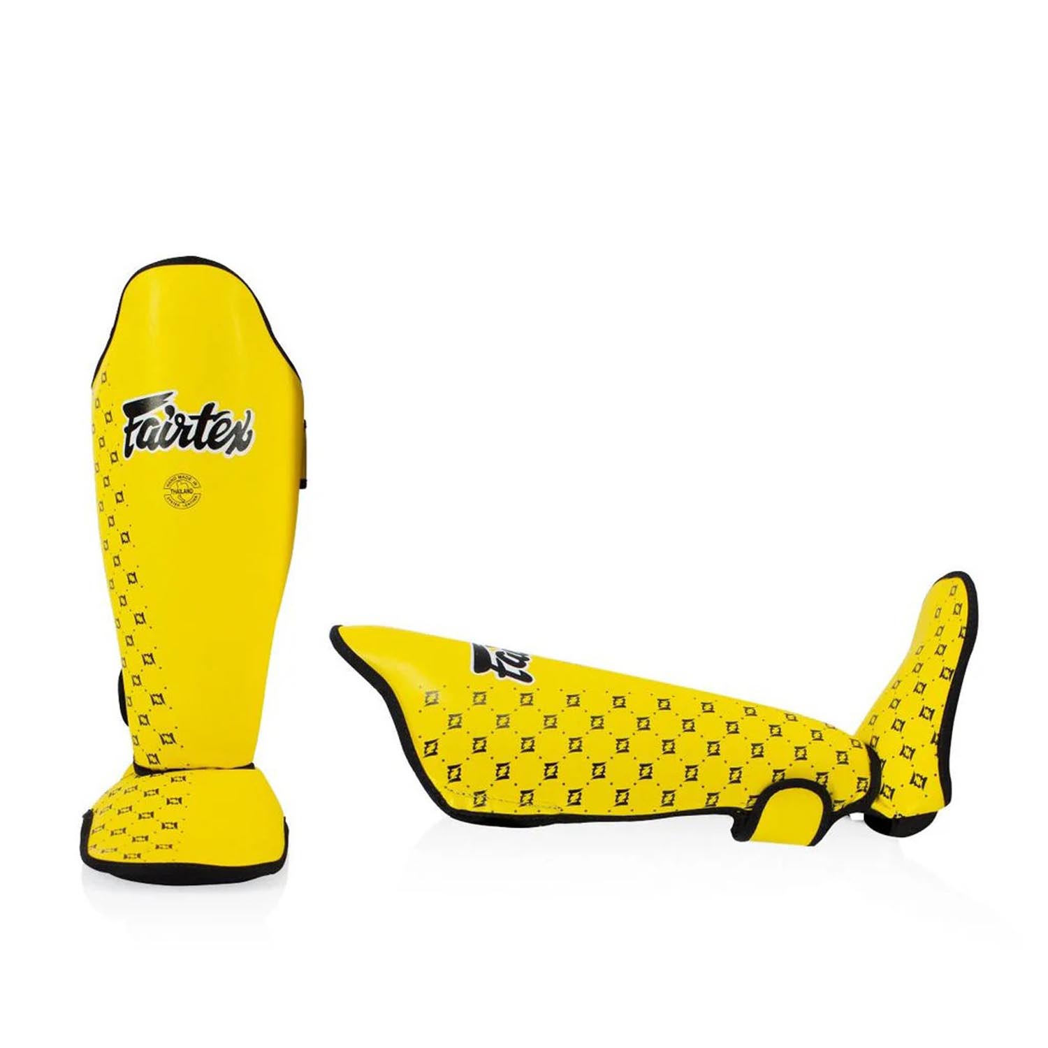 Fairtex Shin Guard, SP5, yellow, XL