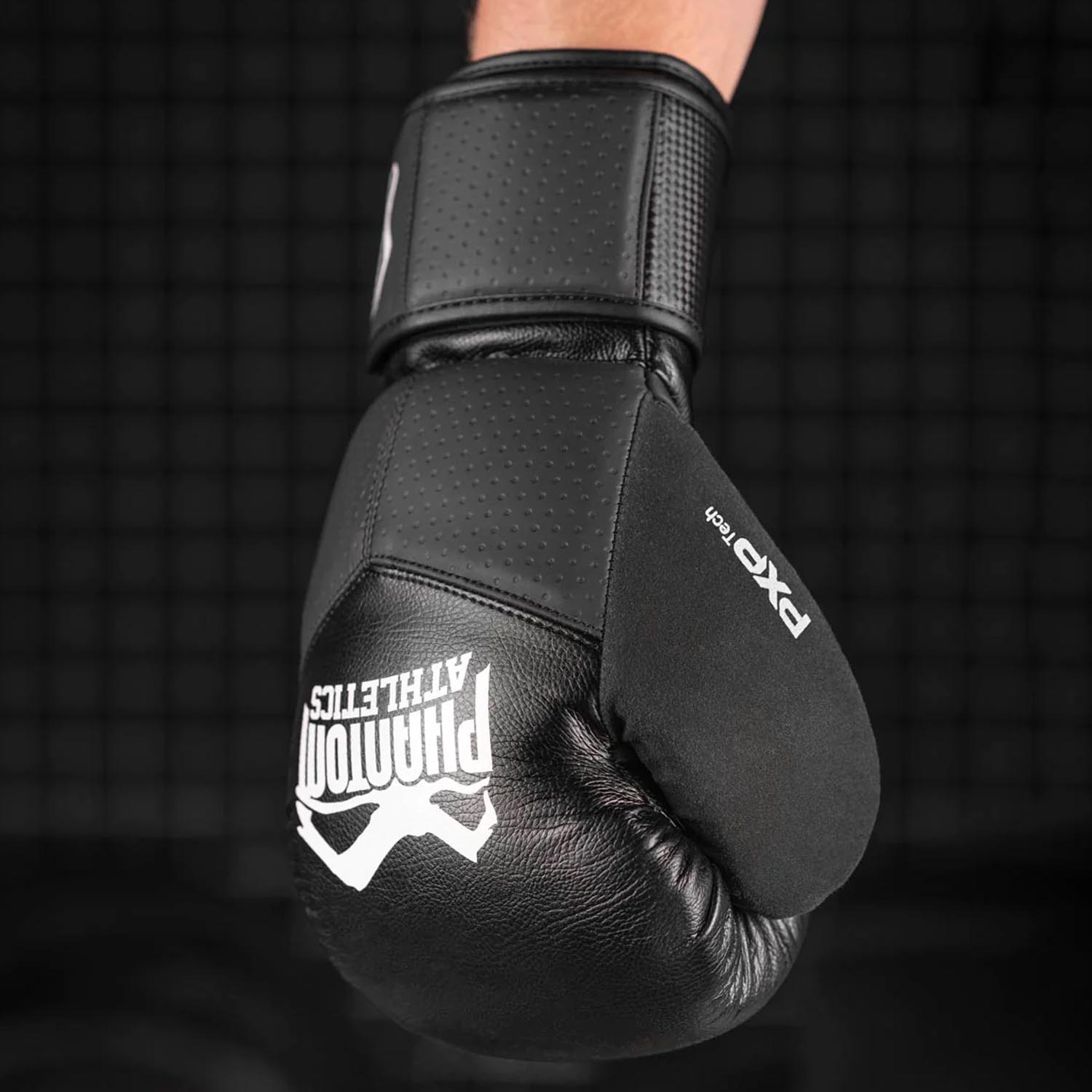 Phantom Athletics Boxhandschuhe, Riot Pro, schwarz, 16 Oz