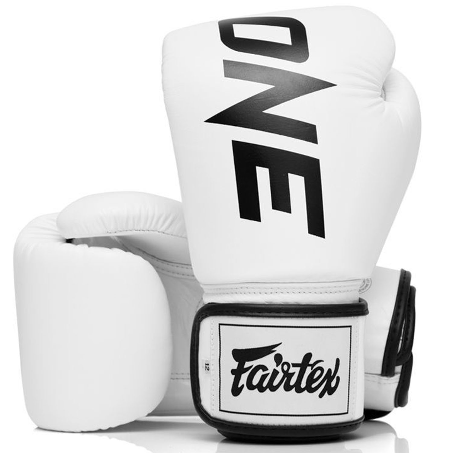 Fairtex Boxing Gloves, BGV1 ONE, white, 12 Oz