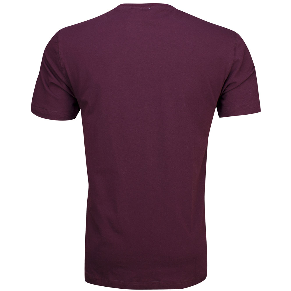 Lonsdale T-Shirt, Original, weinrot, XXXL