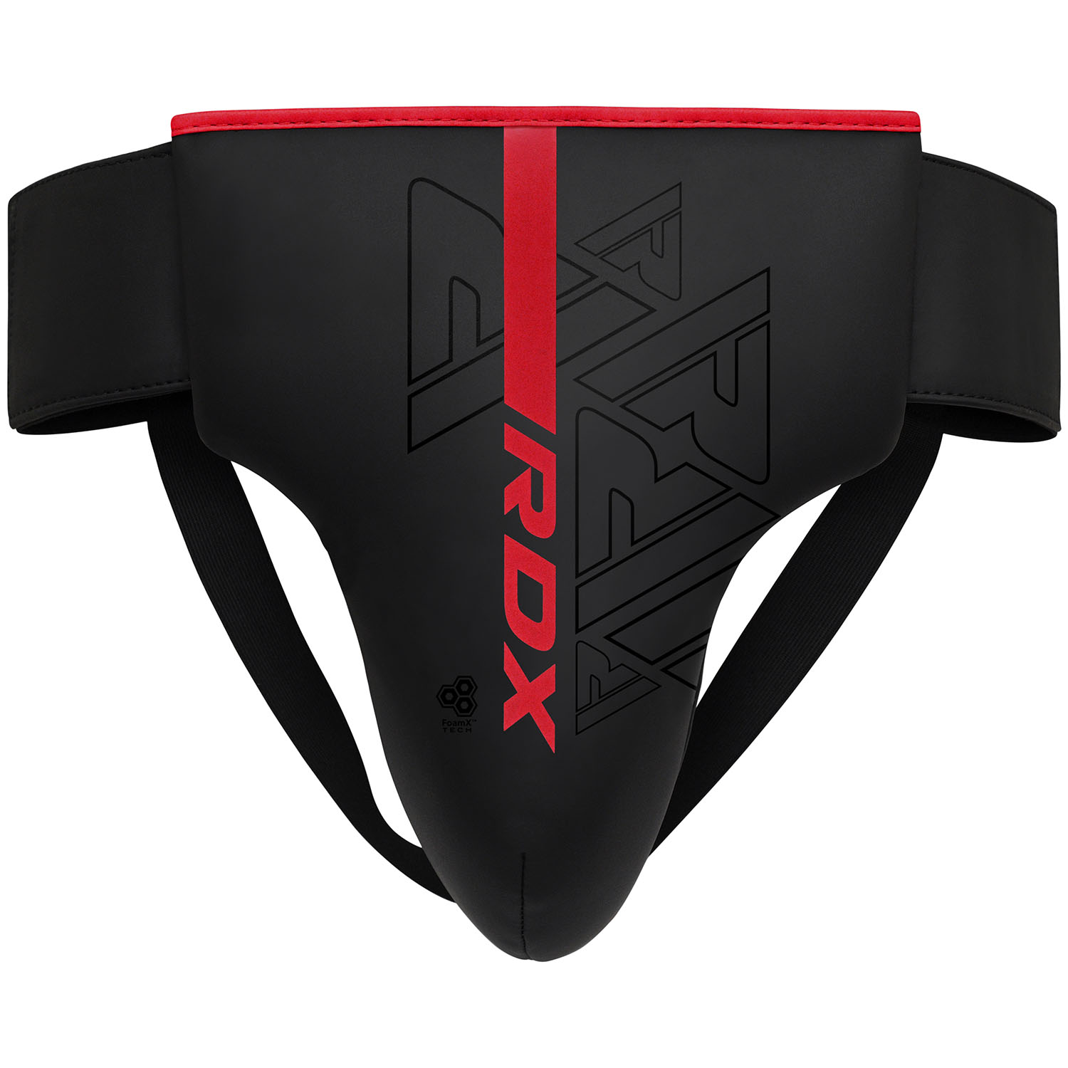 RDX Groin Guard, Kara Series F6, black-red, S