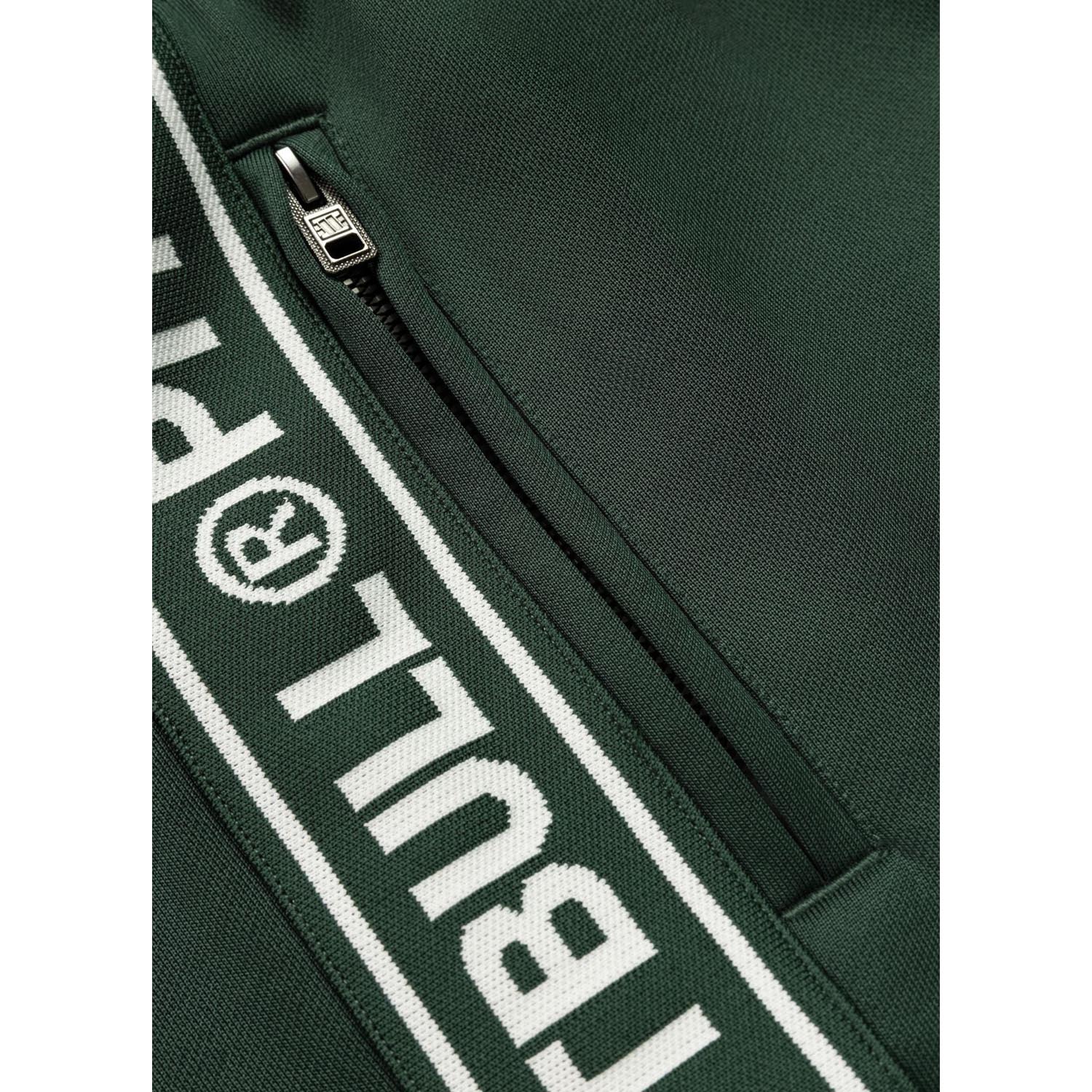 Pit Bull West Coast Trackpants, Tape Logo, green, XXXL