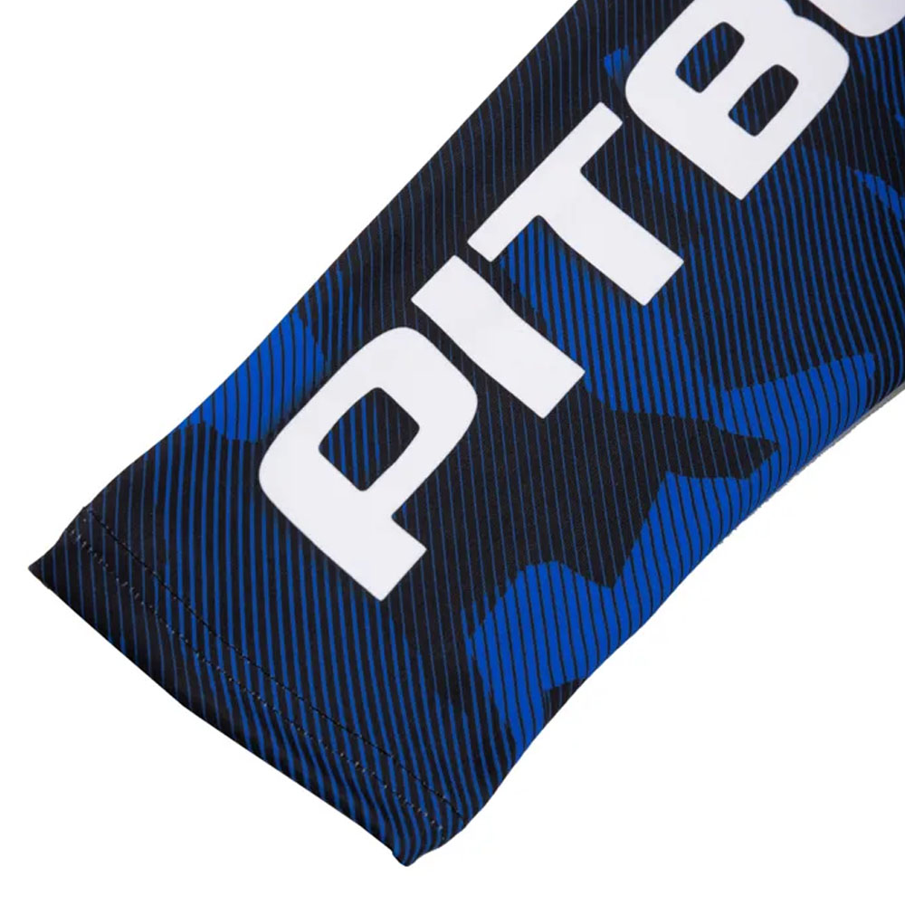 Pit Bull West Coast Compression Pants, Dillard, blau-camo, XXXL