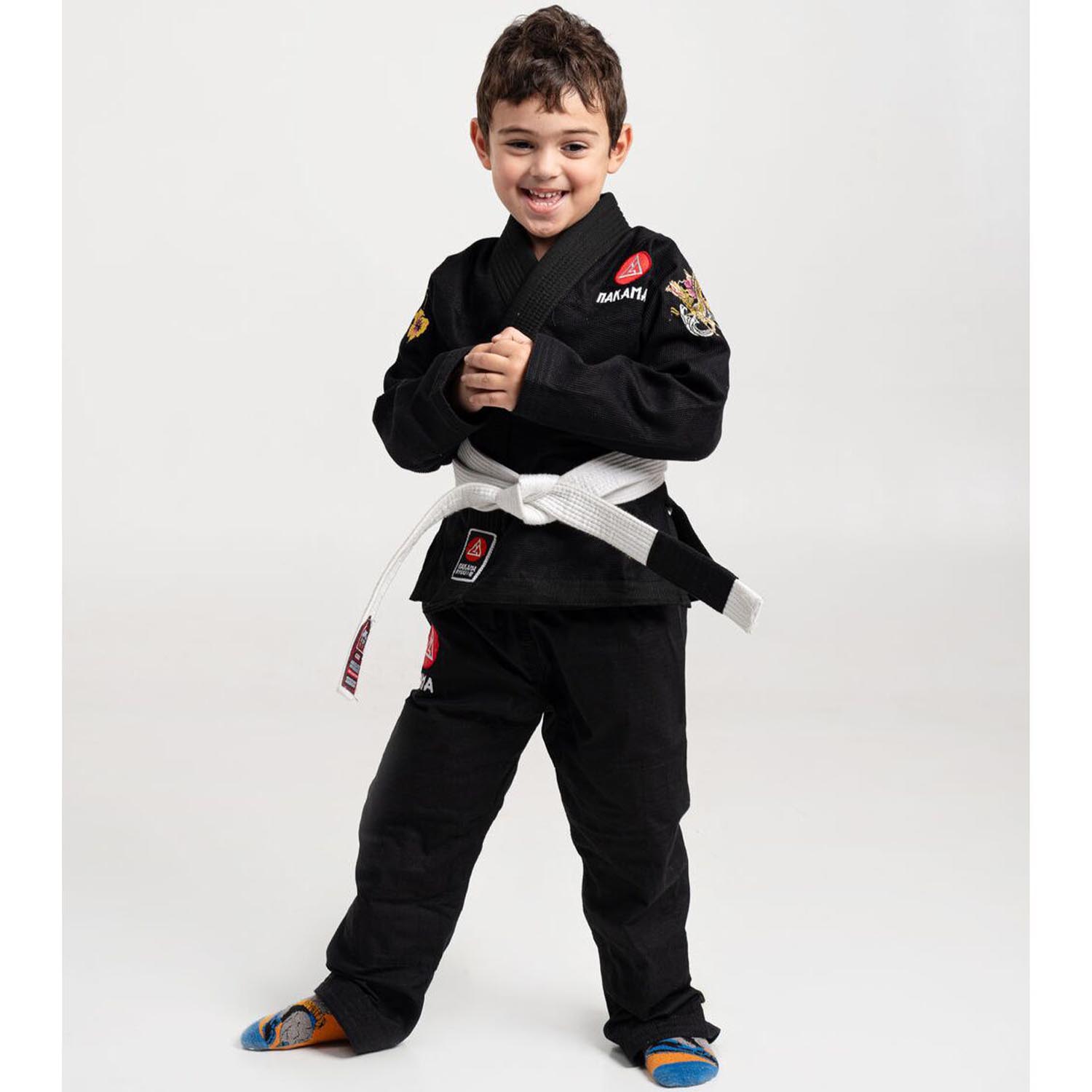 Nakama BJJ GI, Kids, Ryuu, schwarz, M4