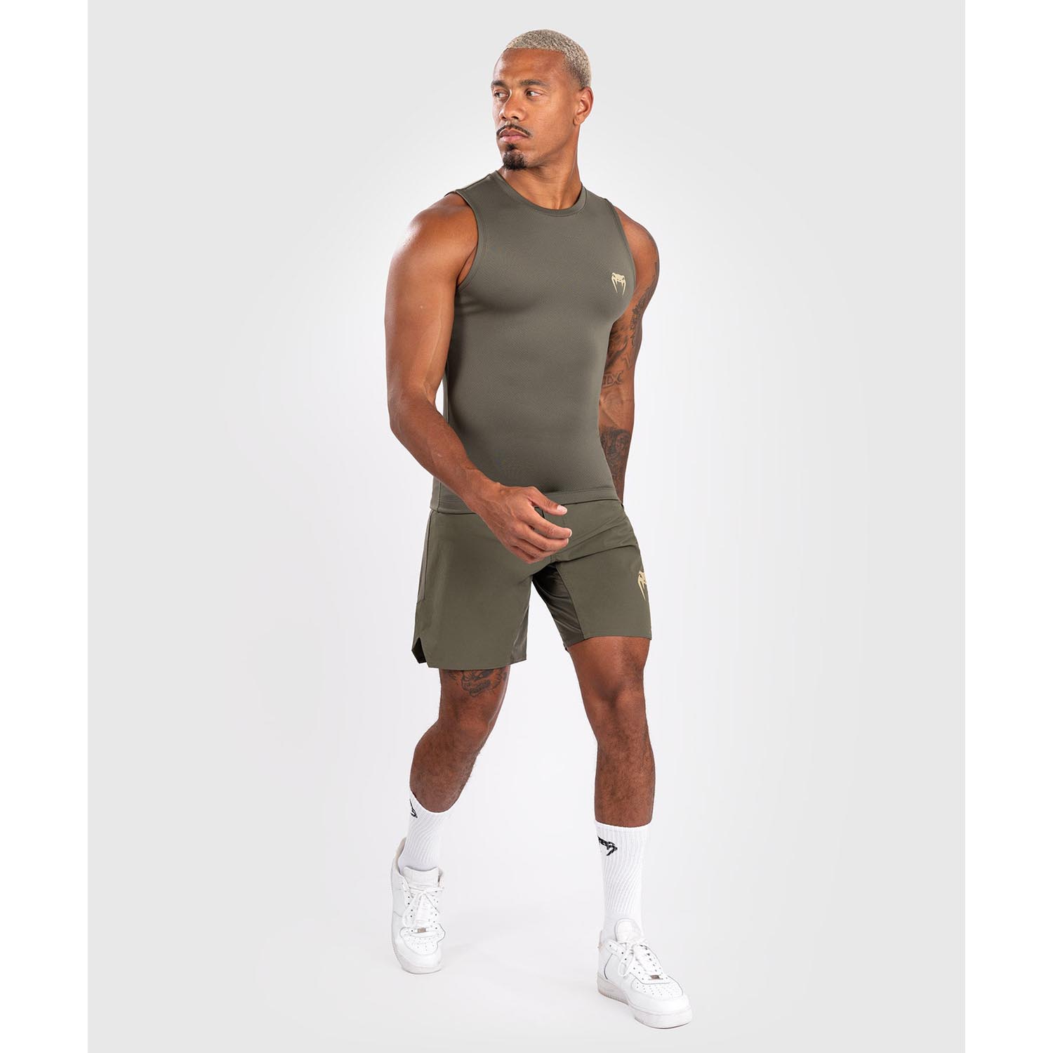 VENUM Rashguard, Sleeveless, Contender, khaki, L