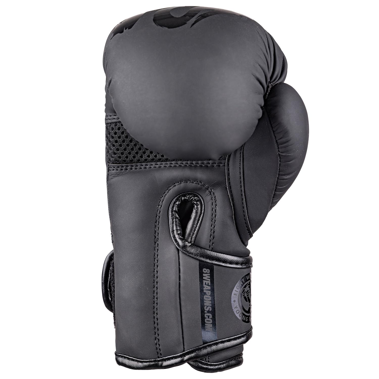 8 WEAPONS Boxing Gloves, Kids, Unlimited 2.0, black-black, 8 Oz