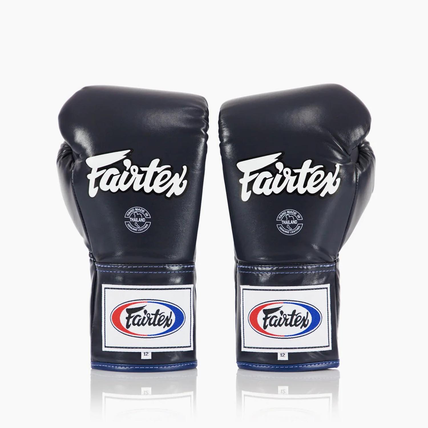 Fairtex Boxing Gloves, BGL6 Lace, blue, 10 Oz