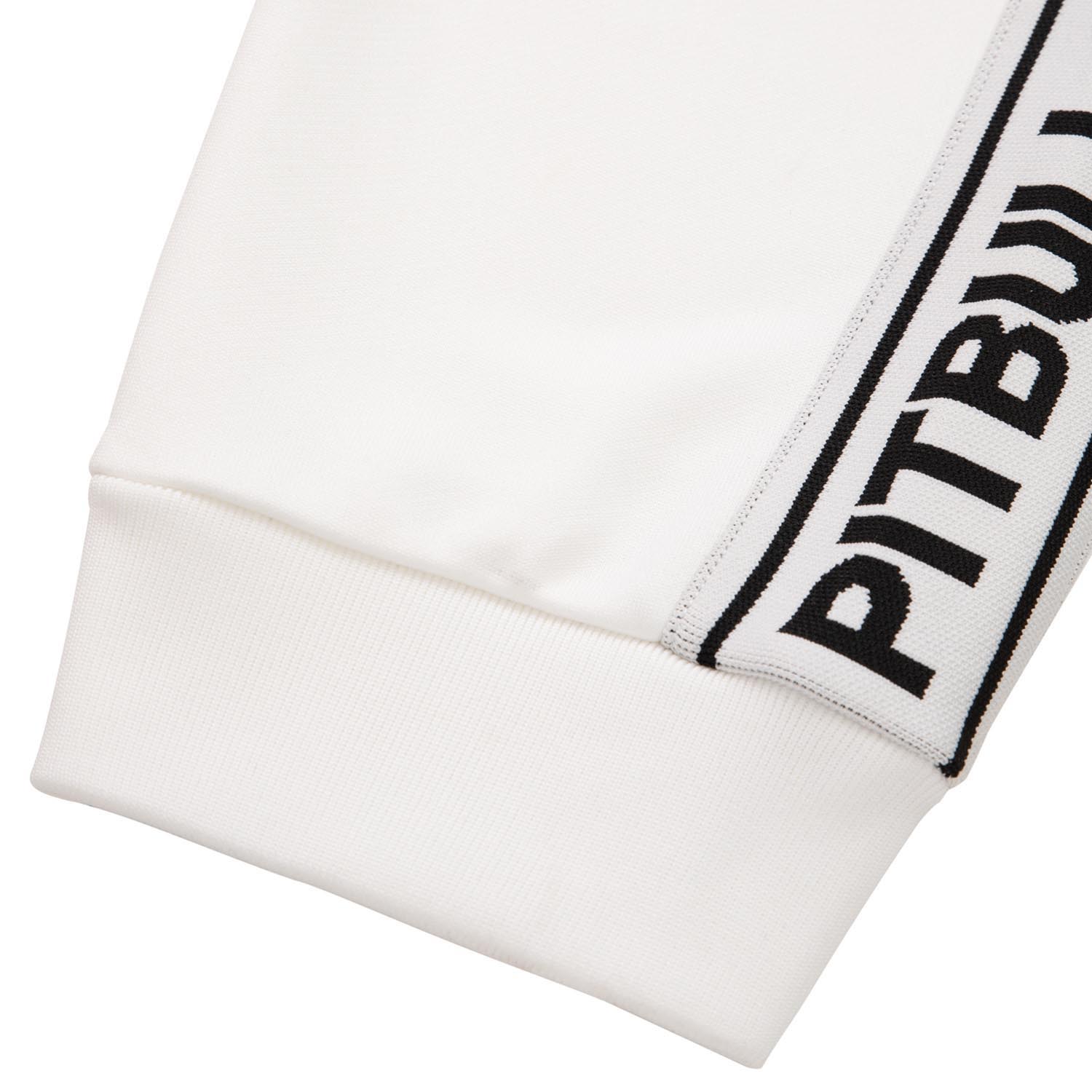 Pit Bull West Coast Jogging Pants, Tape Logo, white, XXL
