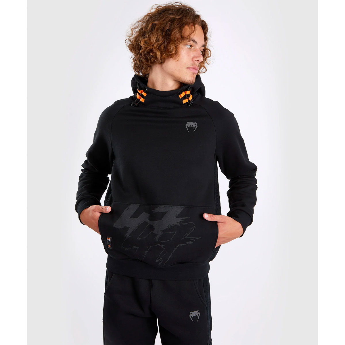 VENUM Hoody, S47, black-orange, S