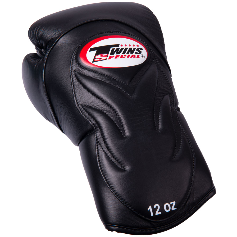 TWINS Special Boxhandschuhe, Premium, BGVL-6, schwarz, 14 Oz