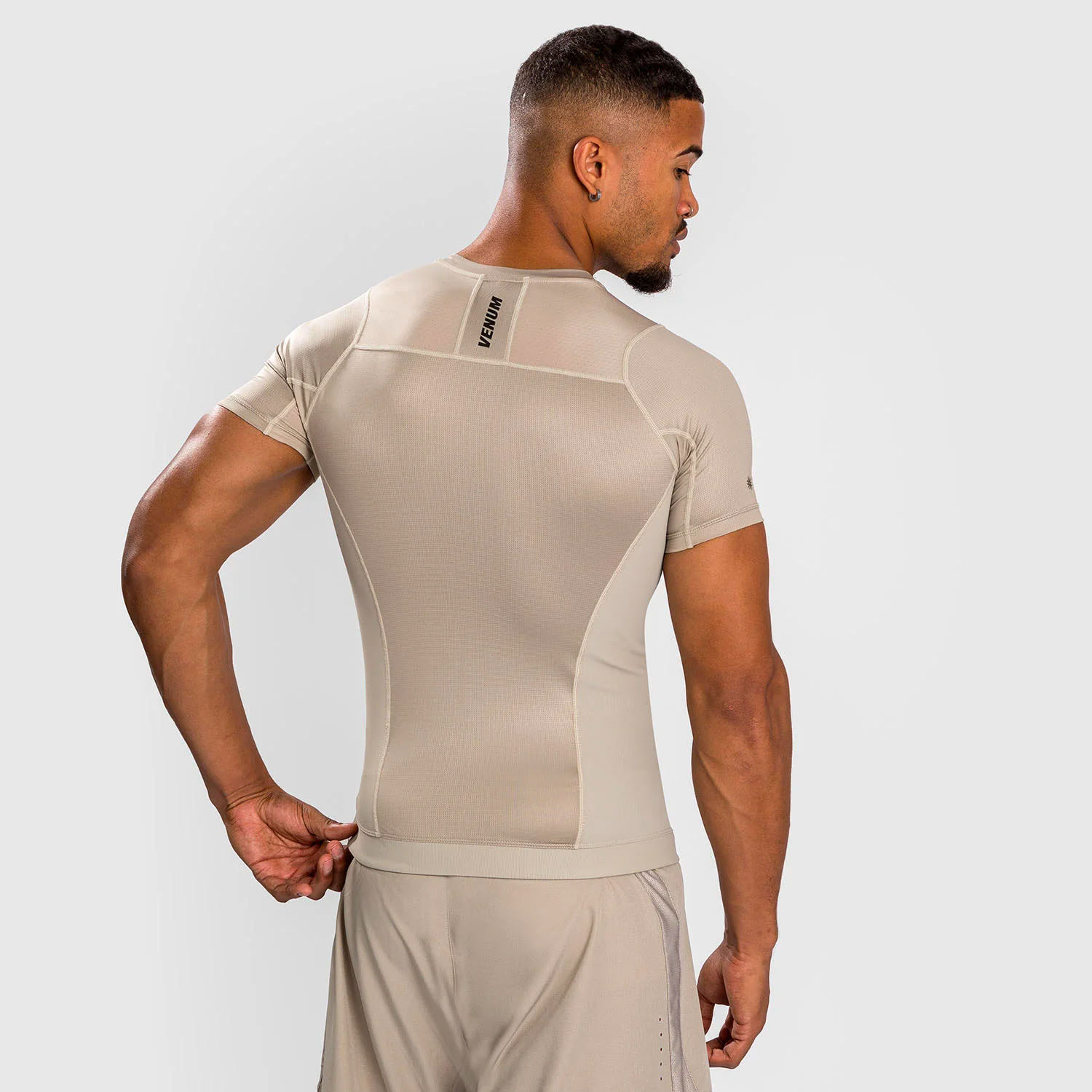 VENUM Rashguard, S/S, G-Fit Air, sand, XXL